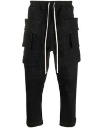 Rick Owens DRKSHDW Drawstring Cargo Cropped Trousers