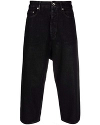 Rick Owens DRKSHDW Dropped Crotch Cropped Jeans