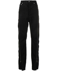 Rick Owens DRKSHDW Exposed Zip High Waisted Jeans