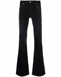 Rick Owens Flared Cotton Jeans