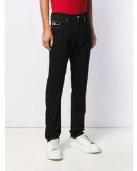 Versace Flared Safety Pin Jeans
