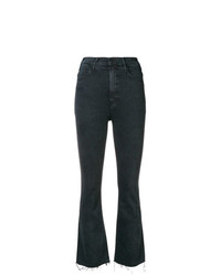 Mother Frayed Cropped Jeans