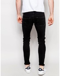 G Star G Star Beraw Jeans 3301 A Super Slim Fit Superstretch Black