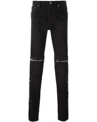 Givenchy Zip Detail Slim Fit Jeans