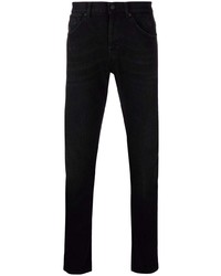 Dondup High Rise Slim Fit Jeans