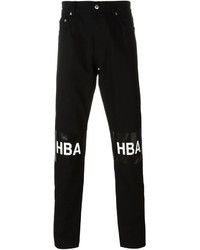 Hood by Air Logo Patch Jeans