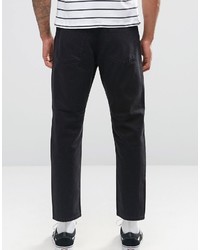 Cheap Monday In Law Tapered Jeans Rinse Black Cropped
