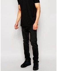 Weekday Jeans Sunday Slim Tapered Fit Lovely Black
