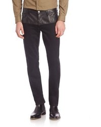 Versace Jeans Treated Straight Leg Jeans