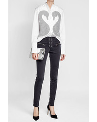 Zoe Karssen Jeans With Lace Up Front