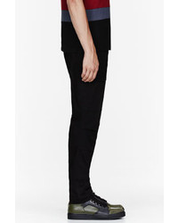 Kris Van Assche Krisvanassche Black Oversized Pocket Jeans