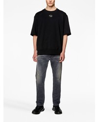 Diesel Krooley Mid Rise Tapered Jeans