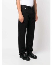 Jacquemus Logo Patch Straight Leg Jeans