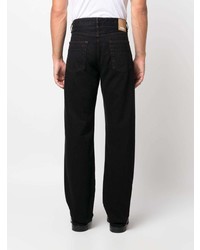 Jacquemus Logo Patch Straight Leg Jeans