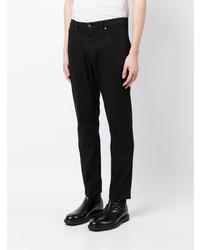 Hugo Logo Patch Stretch Tapered Jeans