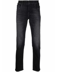 7 For All Mankind Low Rise Straight Leg Jeans