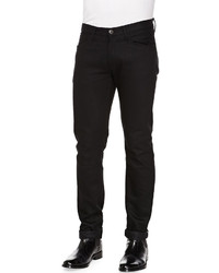 3x1 M5 Raw Slim Selvedge Denim Jeans Black