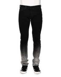 Marcelo Burlon County of Milan Marcelo Burlon Degrade Slim Fit Denim Jeans Black