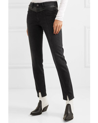 Givenchy Med Mid Rise Straight Leg Jeans