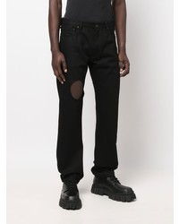 Off-White Meteor Cut Out Slim Fit Jeans