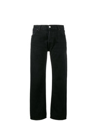 RE/DONE Mid Rise Cropped Straight Leg Jeans