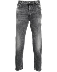 Dondup Mid Rise Distressed Jeans