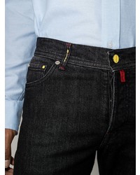 Kiton Mid Rise Slim Fit Jeans