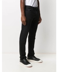 Canali Mid Rise Slim Jeans
