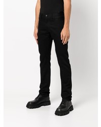 Off-White Mid Rise Slim Jeans