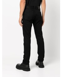 Off-White Mid Rise Slim Jeans