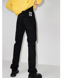 Raf Simons Mid Rise Straight Leg Jeans