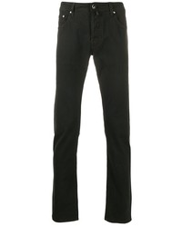 Jacob Cohen Mid Rise Straight Leg Jeans