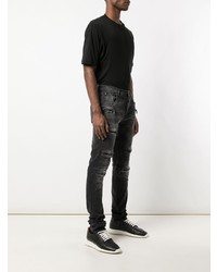 Unravel Project Multi Zip Slim Jeans