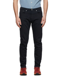 Ps By Paul Smith Navy Tapered Fit Jeans