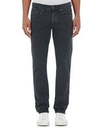 Incotex Neat Pattern Jeans Dark Grey Size 35