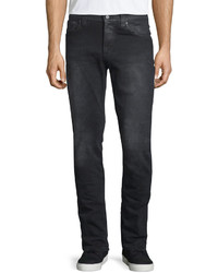 Nudie Jeans Nudie Lean Dean Black Changes Slim Straight Jeans Black