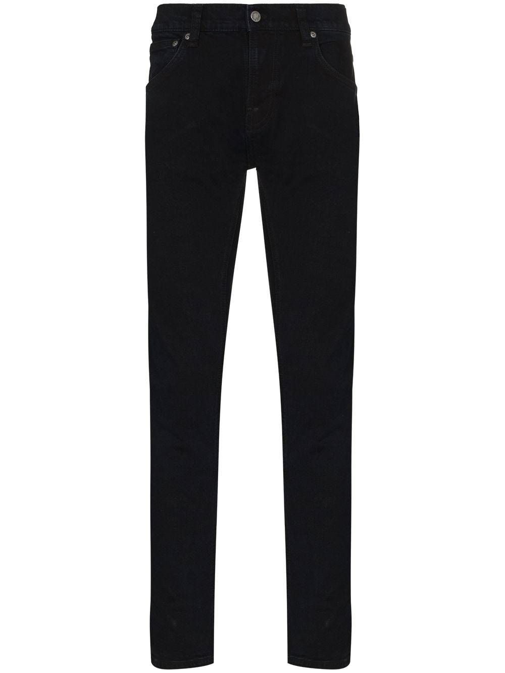 Nudie Jeans Nudie Tight Terry Rumbling Black Sknny J, $138 | farfetch ...