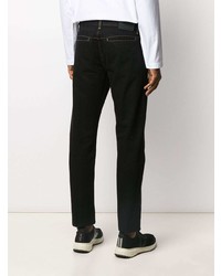 Alexander McQueen Piped Seams Straight Leg Jeans
