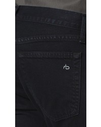 Rag Bone Standard Issue Fit 2 Black Resin Jeans