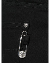 Versus Safety Pin Slim Fit Jeans