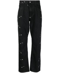 Pleasures Safety Pin Straight Leg Jeans