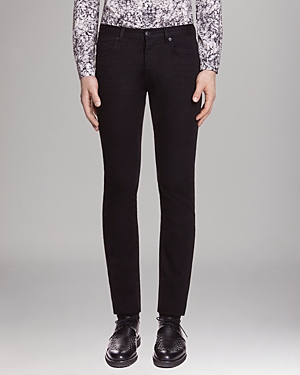 Sandro Jeans Slim Straight Fit In Black, $250 | Bloomingdale's | Lookastic
