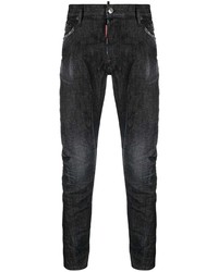 DSQUARED2 Slim Cut Washed Jeans