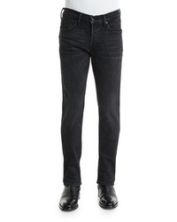 Tom Ford Slim Fit Black Selvedge Denim Jeans Black