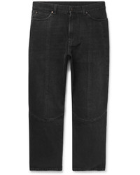 Stella McCartney Slim Fit Cropped Panelled Denim Jeans