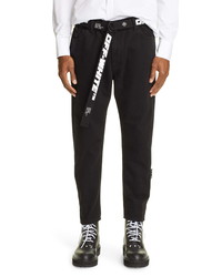 Off-White Slim Fit Low Crotch Jeans