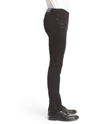 Versace Slim Fit Moto Jeans