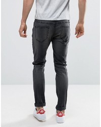 ONLY & SONS Slim Fit Stretch Jeans In Washed Black