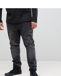 ONLY & SONS Slim Fit Washed Black Jeans Denim