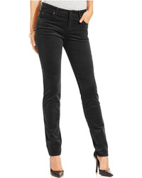 KUT from the Kloth Stevie Straight Leg Jeans Black Wash